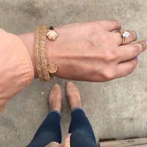 Kendra Scott “Arden” pinch cuff bracelet